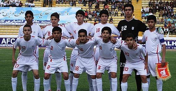 عکس تیم فوتبال نوجوانان