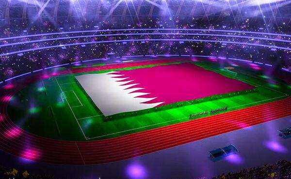 عکس ورزشگاه فوتبال قطر