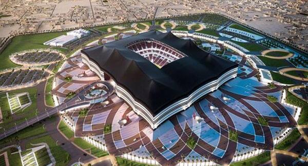 عکس ورزشگاه فوتبال قطر