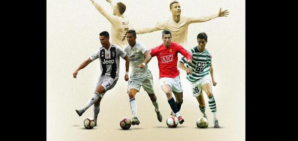 عکس فوتبال های رونالدو