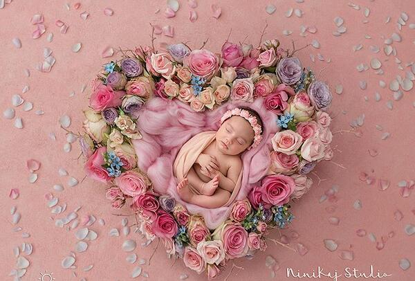 عکس قلب بچه نوزاد