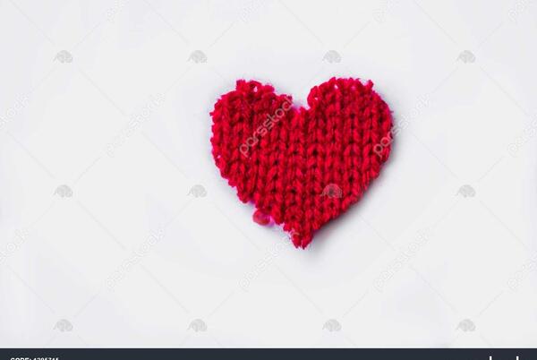 عکس قلب زمینه سفید