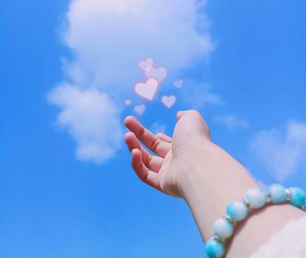 عکس قلب آسمان