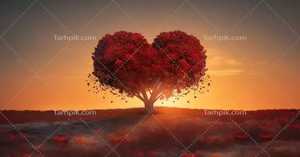 عکس قلب و خورشید