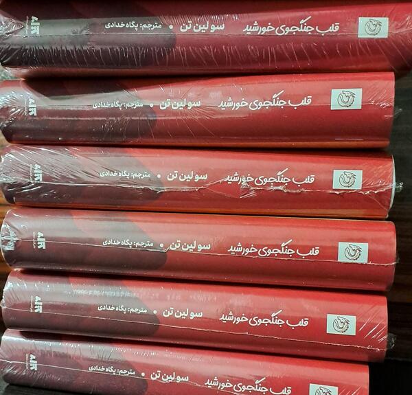 عکس کتاب قلب جنگجوی خورشید