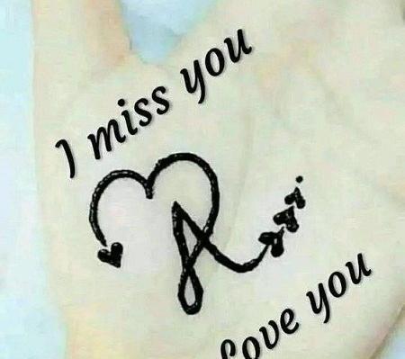 عکس قلب با حروف a