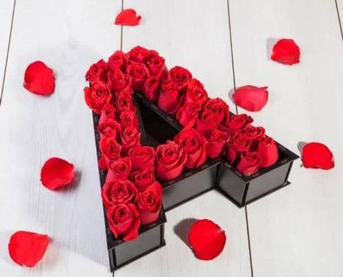 عکس قلب با حروف a