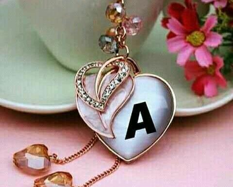عکس قلب با حروف a
