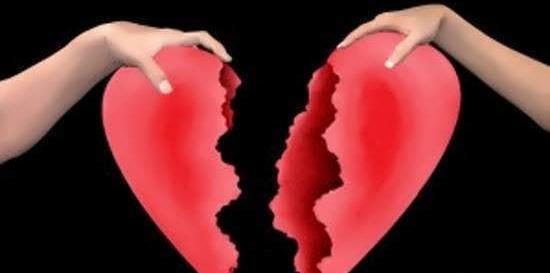 عکس قلب جدا شده