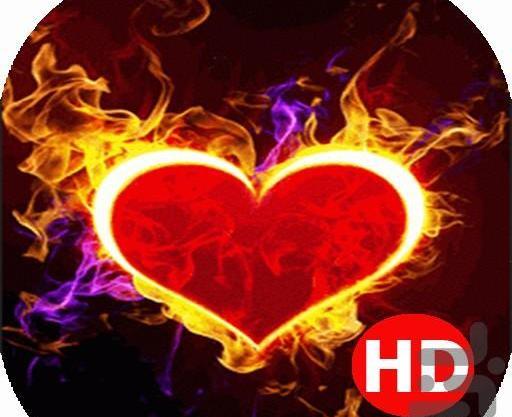 عکس قلب اتشی