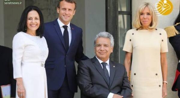 عکس همسر مکرون رئیس جمهور فرانسه