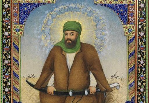 عکس امیرالمومنین در موزه فرانسه