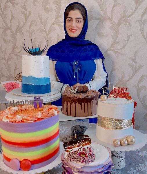 عکس کیک تولد فرانسه