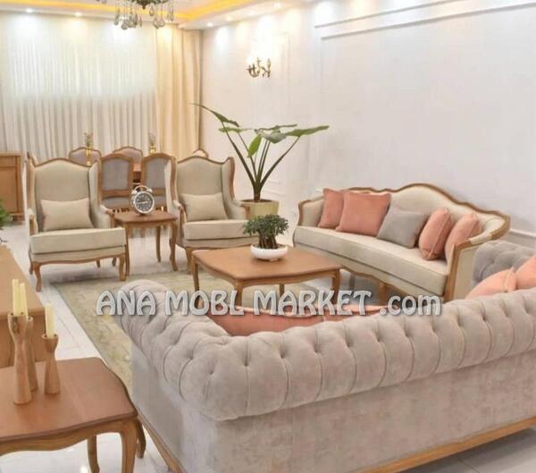 عکس مبلمان کلاسیک فرانسوی