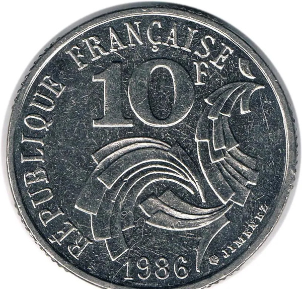 عکس سکه ی فرانسه