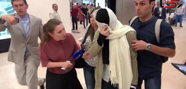 عکس کارمند زن سفارت فرانسه