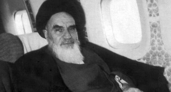 عکس خمینی در فرانسه