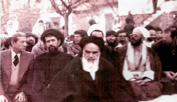 عکس خمینی در فرانسه