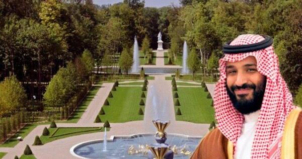 عکس خانه بن سلمان در فرانسه