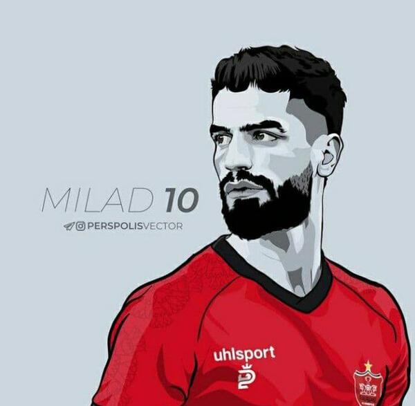 عکس نقاشی فوتبال پرسپولیس