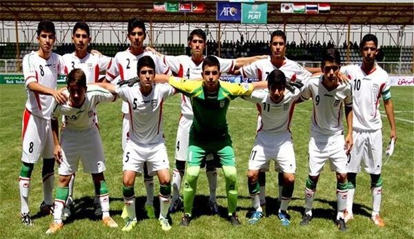 عکس تیم ملی فوتبال نونهالان ایران