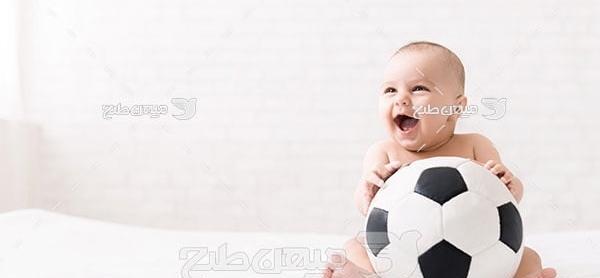 عکس توپ فوتبال کودکان