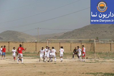 عکس زمین فوتبال قدیمی