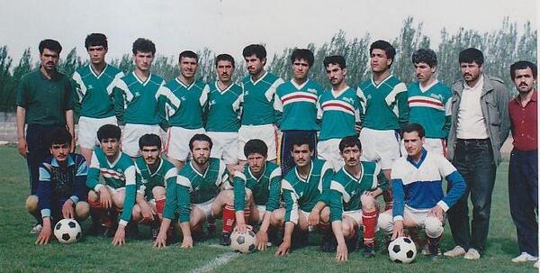 عکس زمین فوتبال قدیمی