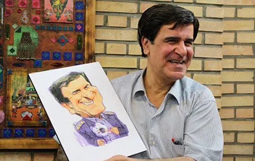عکس علیرضا علیفر گزارشگر فوتبال