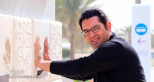 عکس علیرضا علیفر گزارشگر فوتبال