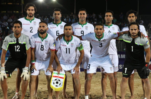 عکس بازیکنان فوتبال ساحلی ایران