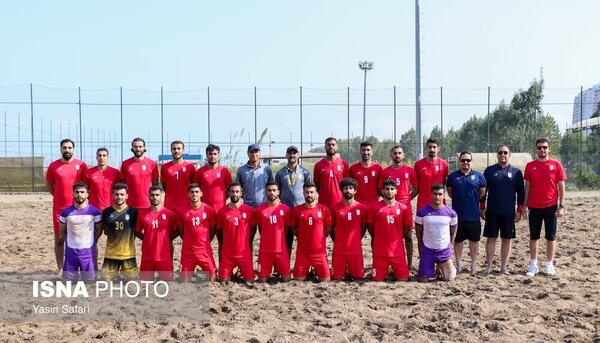 عکس تیم ملی فوتبال ساحلی ایران