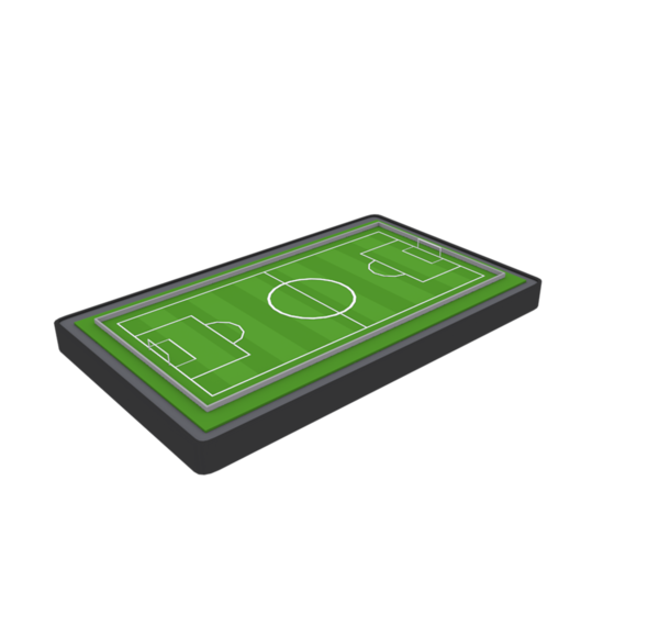 عکس زمین فوتبال سه بعدی