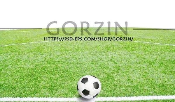 عکس نقاشی زمین چمن فوتبال