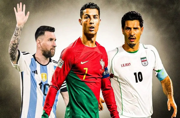 عکس فوتبال رونالدو مسی