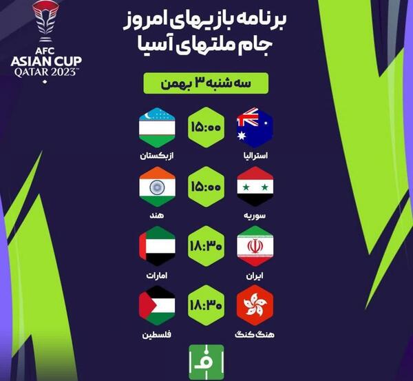 عکس فوتبال جام ملتهای آسیا