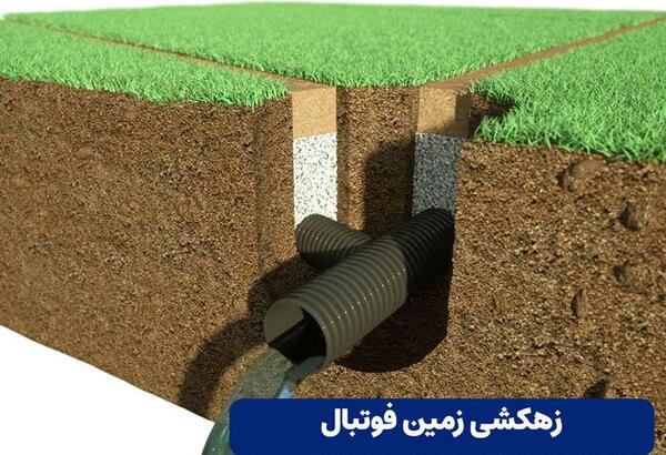 عکس چمن فوتبال طبیعی