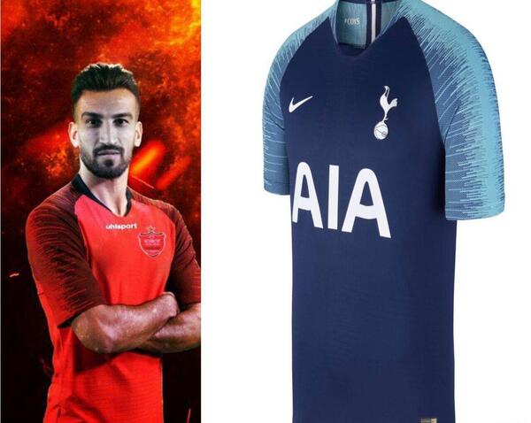 عکس لباس تیم فوتبال پرسپولیس