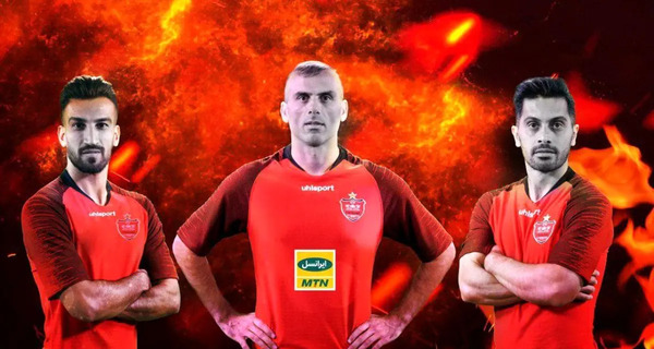 عکس لباس تیم فوتبال پرسپولیس