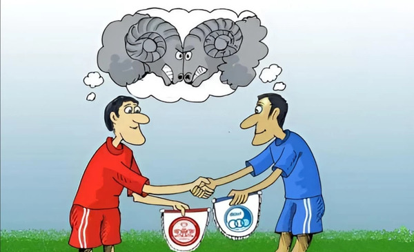 عکس نقاشی تیم فوتبال پرسپولیس