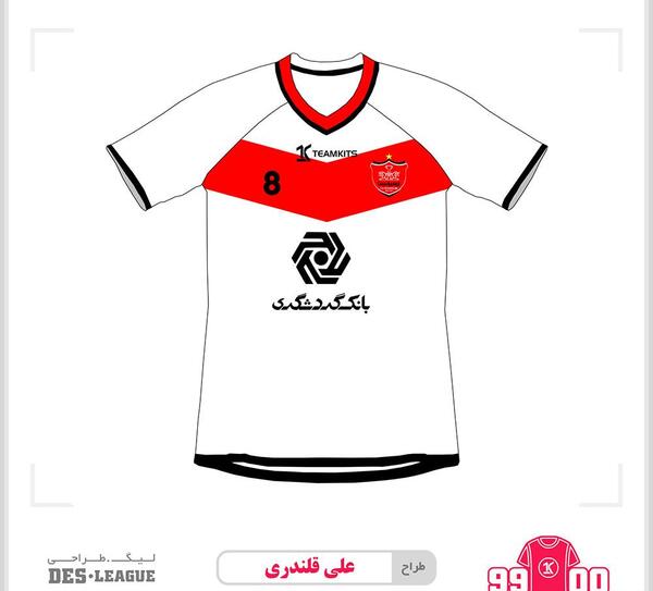عکس نقاشی تیم فوتبال پرسپولیس