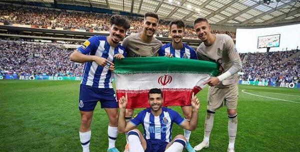 عکس پرچم تیم فوتبال پرتغال