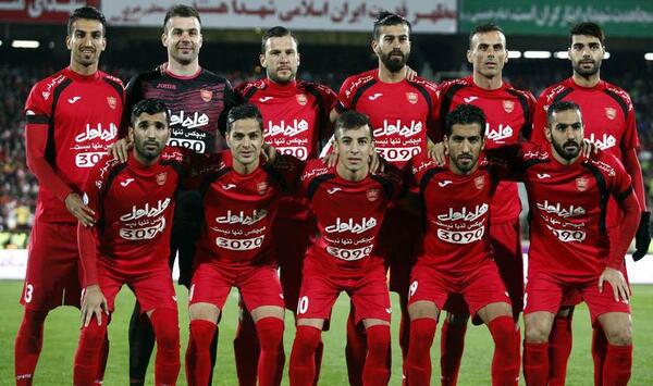 عکس لباس فوتبال پرسپولیس