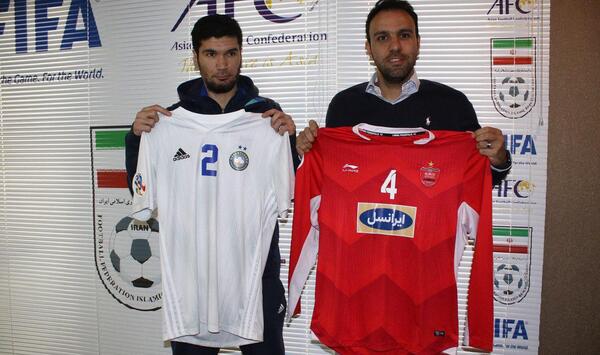 عکس لباس فوتبال پرسپولیس