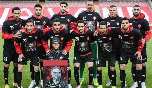 عکس لباس فوتبال پرسپولیس