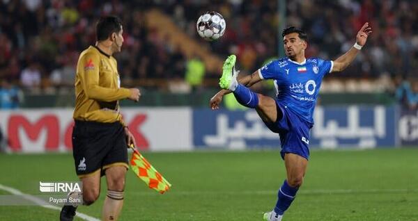 عکس بازی فوتبال استقلال و پرسپولیس