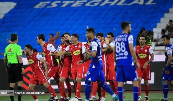 عکس فوتبال دستی پرسپولیس و استقلال