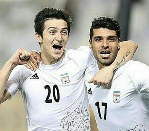 عکس تیم ملی فوتبال ایران برای پروفایل