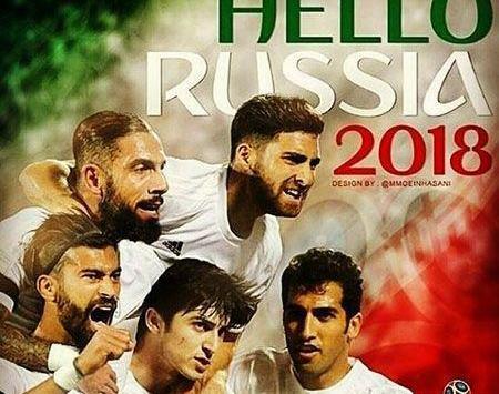 عکس تیم ملی فوتبال ایران برای پروفایل