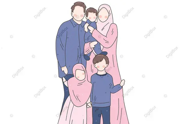عکس های فامیلی کارتونی